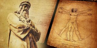 Leonardo da Vinci y el Hombre de Vitruvio