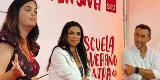 Sarah Santaolalla y Javier Ruiz.