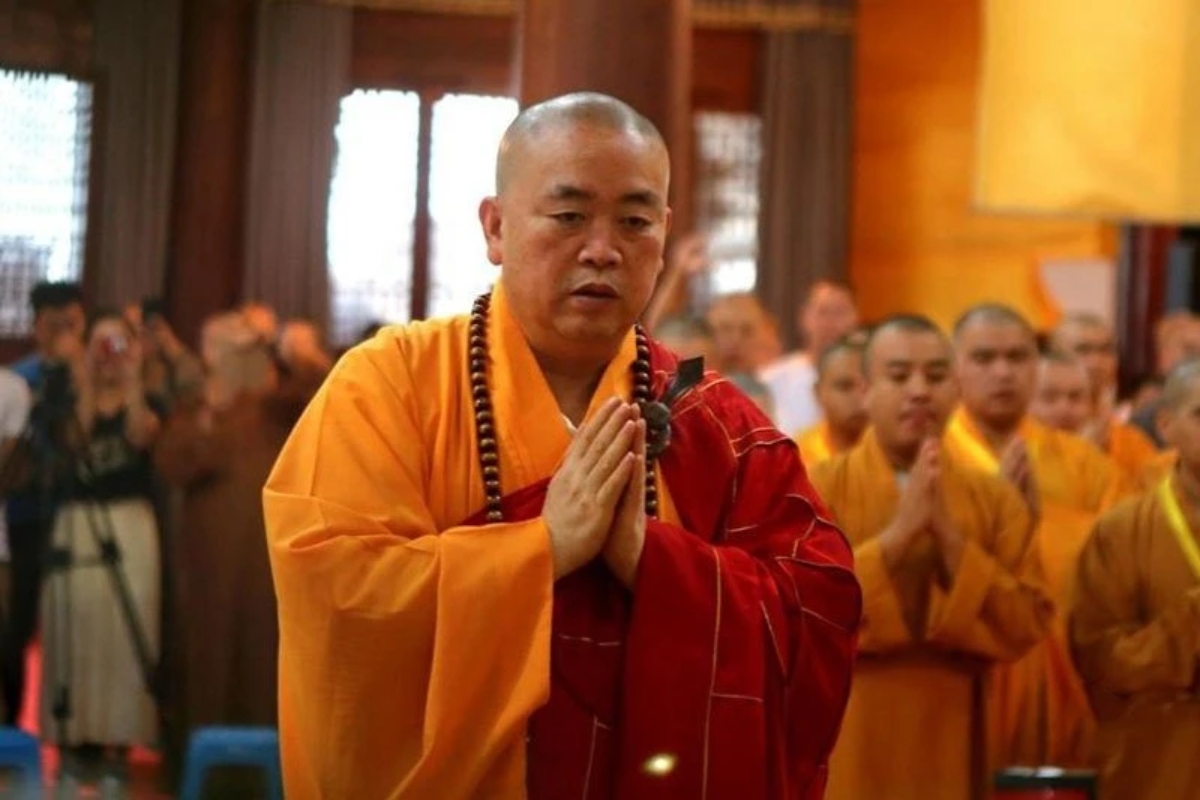 Shi Yongxin, el abad del Templo Shaolin