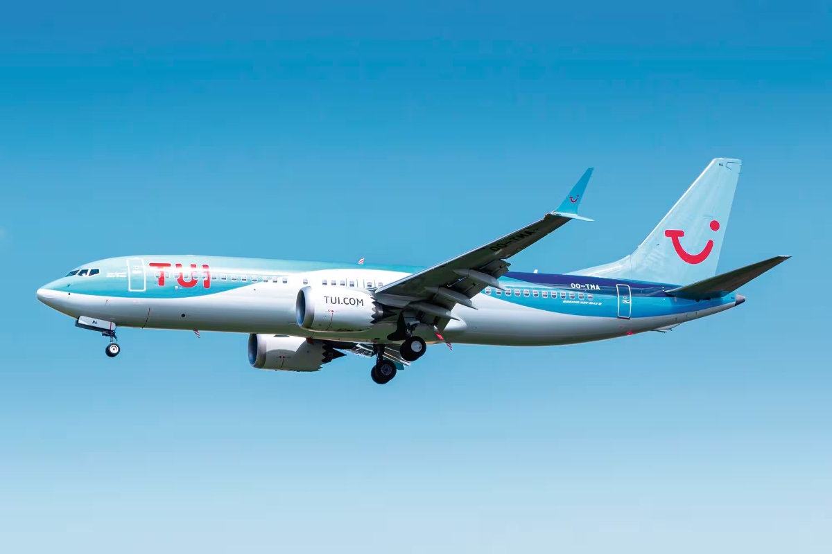 Un avión de TUI Airways