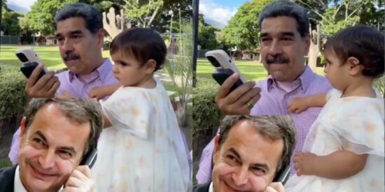 El sátrapa Maduro agradece en una esperpéntica llamada a Zapatero la mediación en sus cambalaches