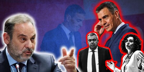 Ábalos, Sánchez, Cerdán y Montero (PSOE)