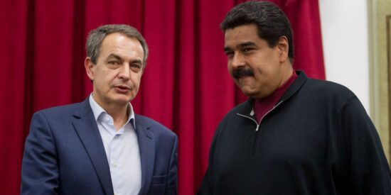 Zapatero con Maduro