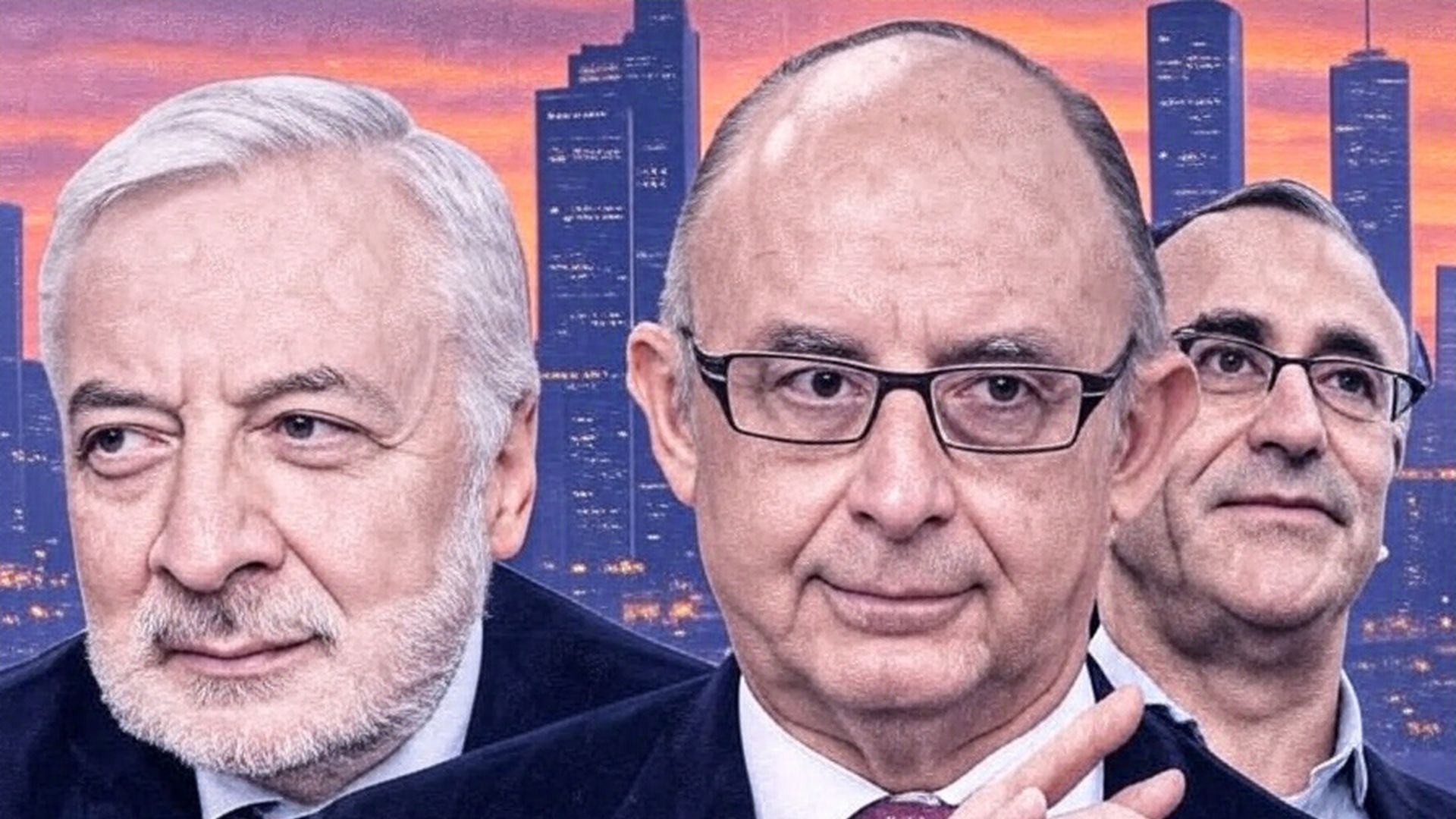Pepiño Blanco, Cristobal Montoro y Alfonso Alonso