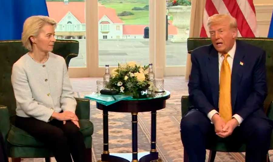 La UE y Estados Unidos sellan un acuerdo arancelario con Trump como claro vencedor