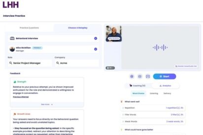 LHH lanza el Centro de Entrevistas LHH, con tecnología Yoodli