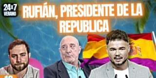 &#039;El Dioni&#039; y Gabriel Rufián.