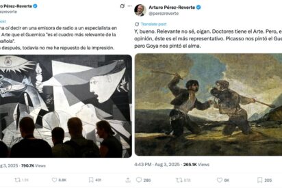 Arturo Pérez-Reverte, El Guernica de Picasso y A Garrotazos de Goya (1)