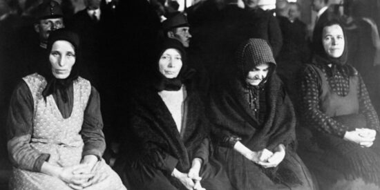 Asesinas de Nagyrev, en su juicio, en 1929