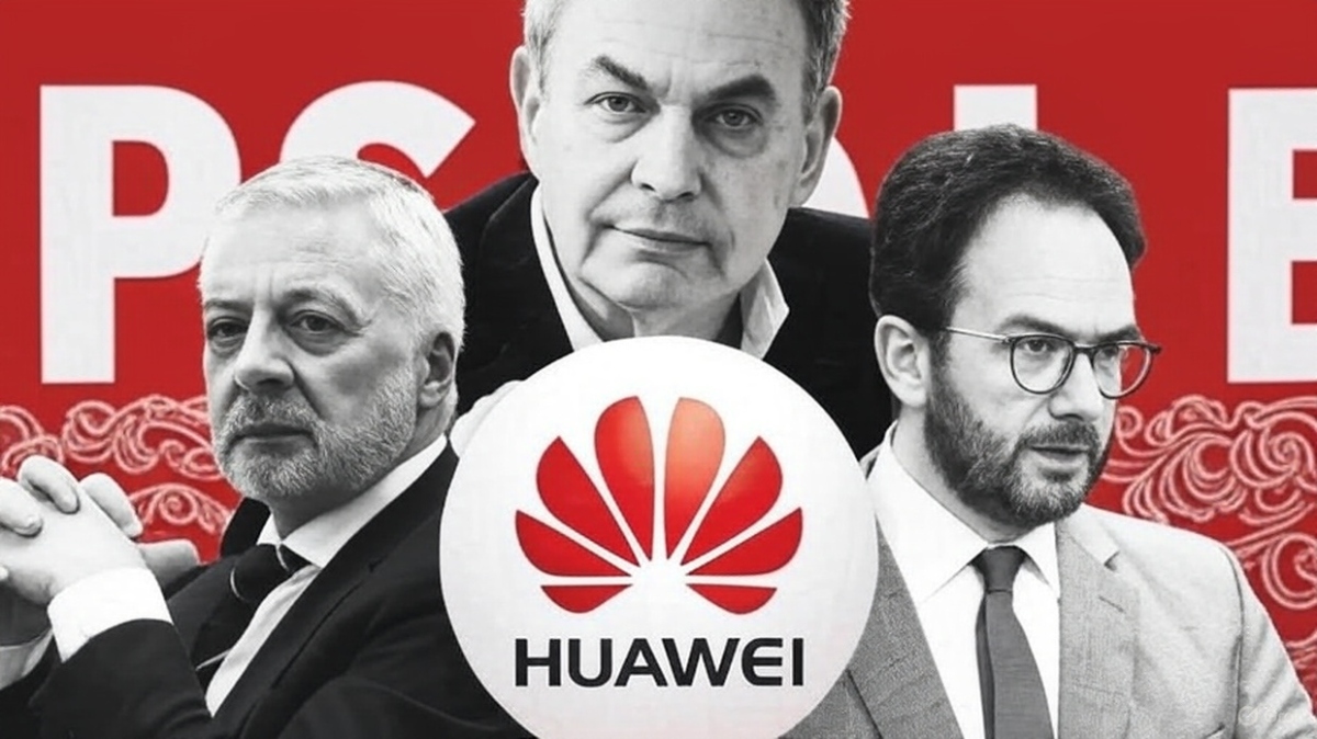 Blanco, Zapatero, Hernando y la conexión del PSOE con Huawei