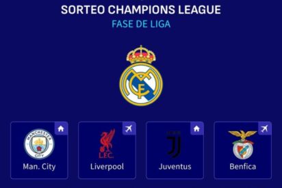 Champions, sorteo