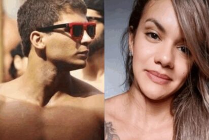 Igor Cabral y su novia, Juliana