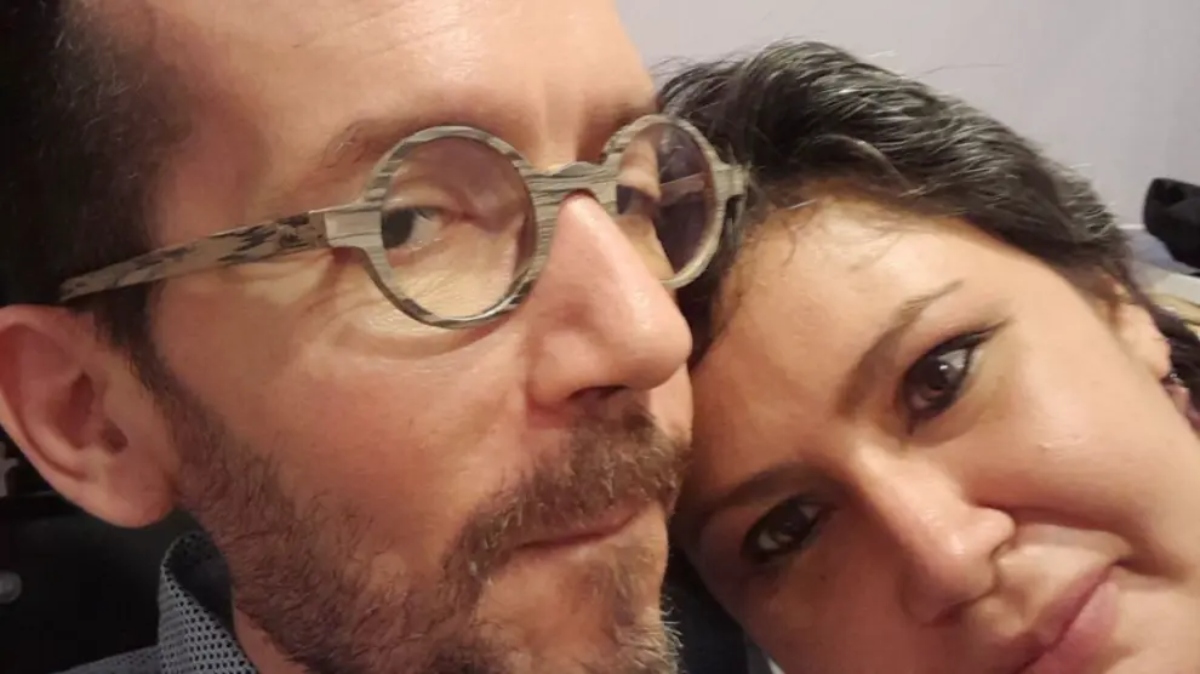 Pablo Echenique y María Nelo