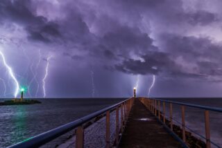 Rayos, tormenta