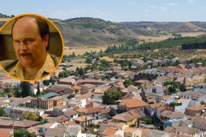 Santiago Seguro en Anchuelo, grabando &#039;Torrente 6&#039;