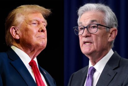 Trump y Jerome Powell