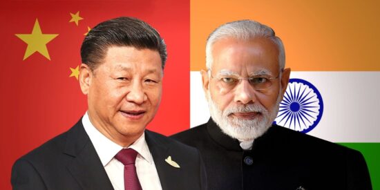 Xi Jinping (CHINA) y Narendra Modi (INDIA)