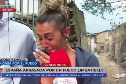 Víctimas de los incendios arremeten contra Sánchez: “Que me lo diga en mi puñetera cara”