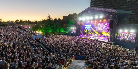 Concierto en Las Noches del Botánico. 