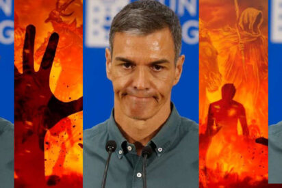 El cometido de Pedro Sánchez es la destrucción de España, y va tan rápido como el fuego