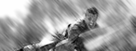 En peligro, luchando contra la tormenta