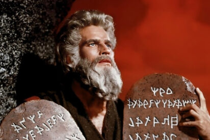  Moises en &#039;Los Diez Mandamientos&#039;