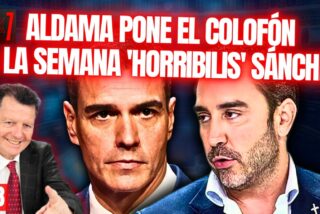 Pedro Sánchez y Víctor de Aldama.