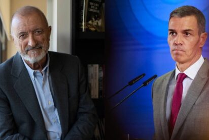 Arturo Pérez-Reverte y Pedro Sánchez.