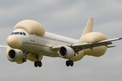Airbags gigantes para los aviones