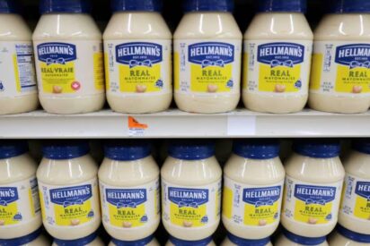 Botes de mayonesa Hellmann&#039;s