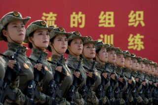 Desfile militar en China