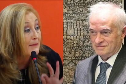 Elisa Beni y Juan Carlos Peinado.