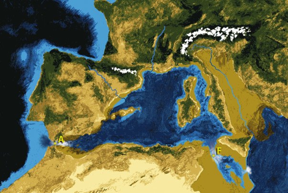 El Mediterraneo antes del Diluvio Zancleano (1)
