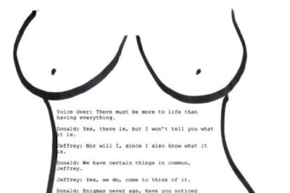 El dibujo atribuido a Trump, en su felicitación a Epstein