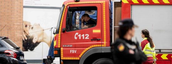 Explosión en un bar de Vallecas (1)