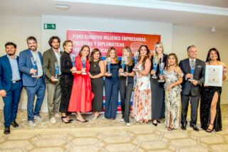 Los 'Premios a la Excelencia' iluminaron la gala del "Foro Europeo de Mujeres Líderes"