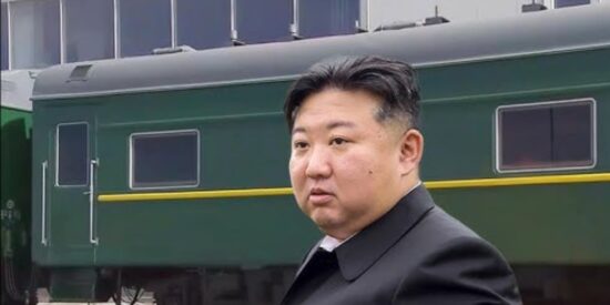 Kim Jong Un y su tren blindado.