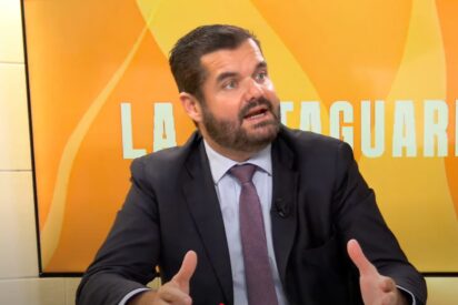 Luis María Pardo (Iustitia Europa), perseguido a la salida de la declaración de Begoña Gómez