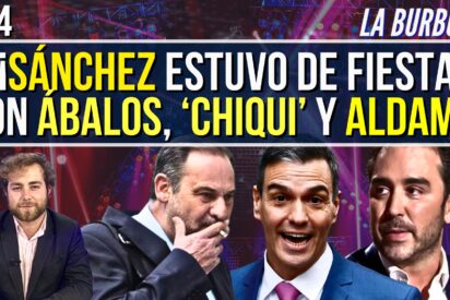¡Sánchez estuvo de fiesta con Ábalos, María Jesús Montero y Aldama!