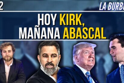 Hoy es Kirk, mañana puede ser Abascal ¡El odio de la izquierda no cesa!