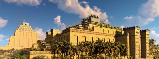 Los míticos Jardines Colgantes de Babilonia