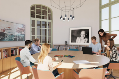 Natursystem rehabilita el interior del Pabellón de la Victoria en el recinto histórico de Sant Pau