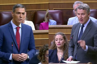 Pedro Sánchez y Alberto Núñez Feijóo.