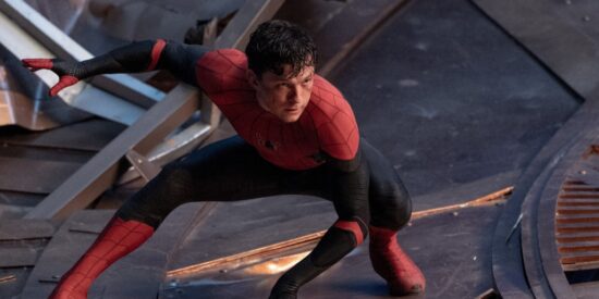 Tom Holland en la película Spider-Man