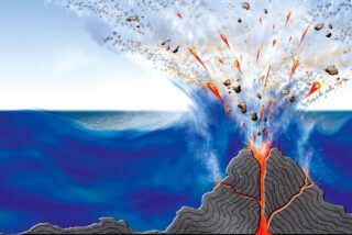 Volcán submarino