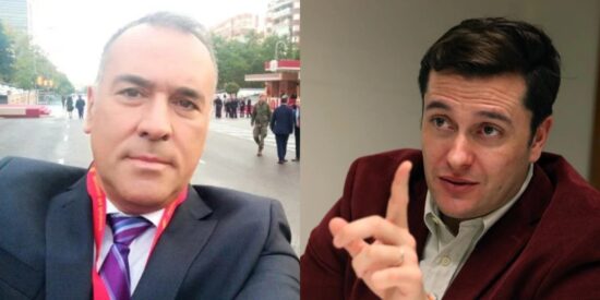 Xabier Fortes y David Alandete.