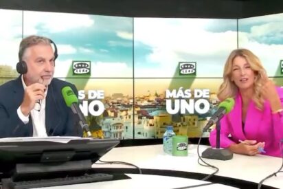 Carlos Alsina y Yolanda Díaz.