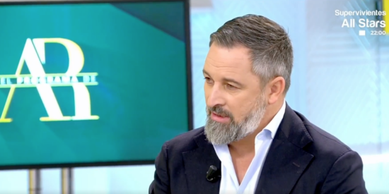 Abascal deja helada a Ana Rosa: "Sánchez usa como escudos humanos a los habitantes de Gaza para que no se hable de su corrupción"