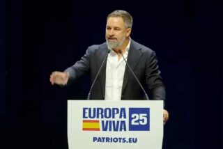 Abascal en Vistalegre: &laquo;Nos llaman fascistas para matarnos&raquo;