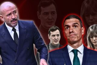 A Jaime de los Santos le basta una pregunta para acabar con Pedro Sánchez: “¿Le queda algún familiar por imputar?”